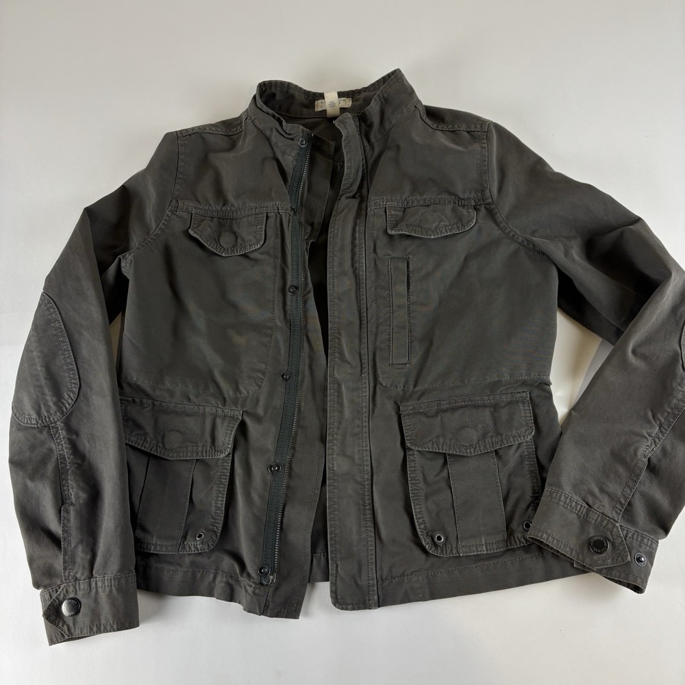 Lands' End Canvas 1963 Zip Front Utility Jacket Womens Size Small‎